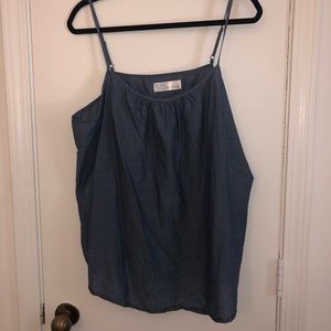 Jean tank top